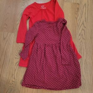 2-pack girls dresses